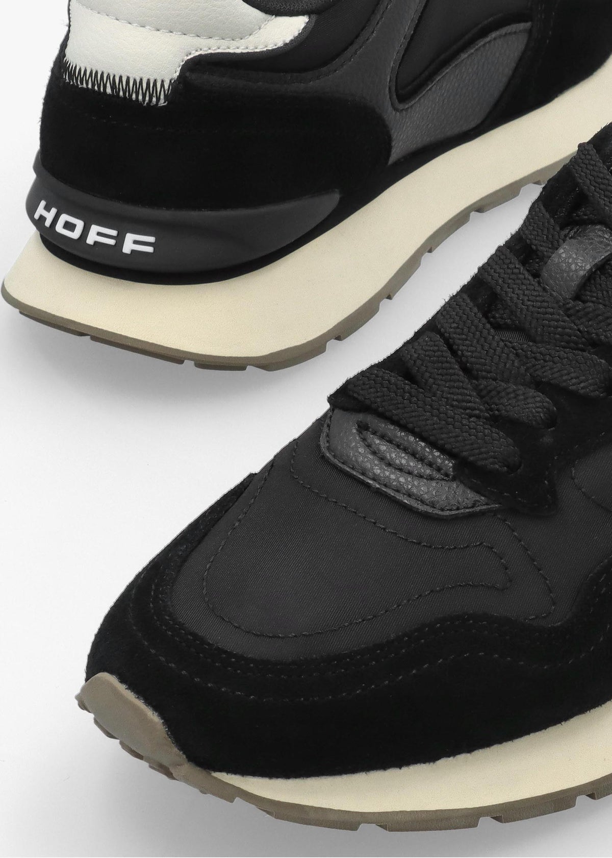 HOFF Women's City Black Suede Trainers
