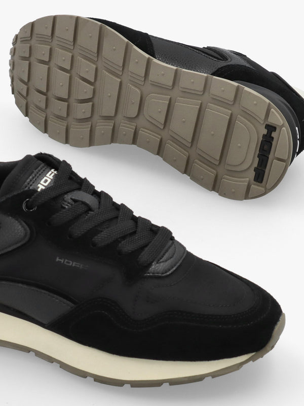 Women's City Black Suede Trainers