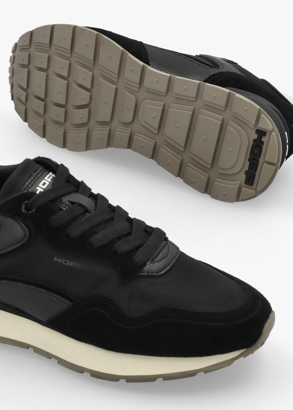 Women's City Black Suede Trainers
