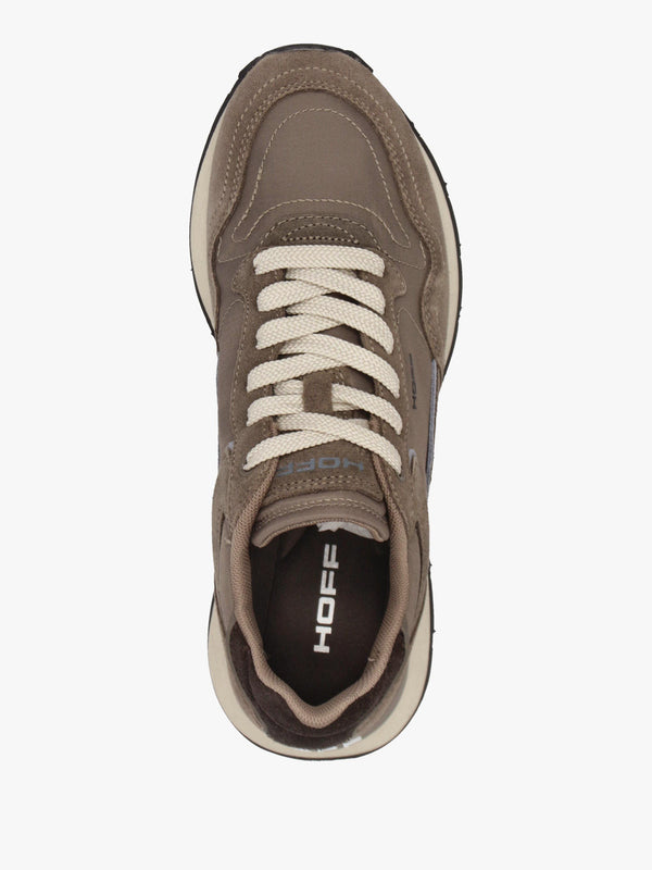 Women's City Taupe Suede Trainers