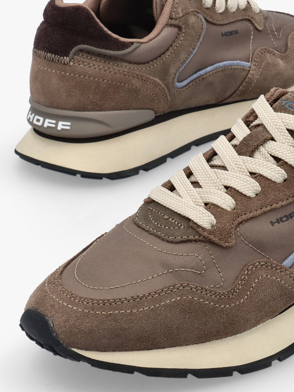 Women's City Taupe Suede Trainers