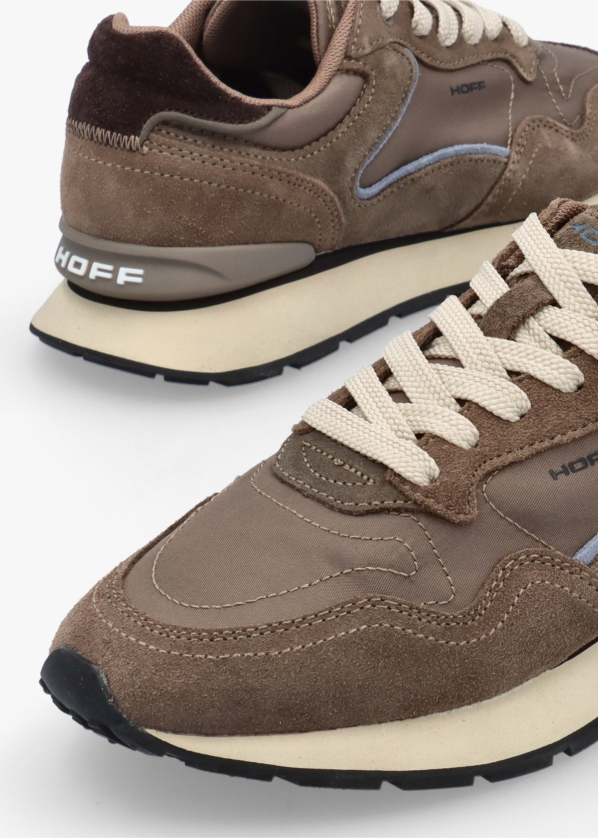 Women's City Taupe Suede Trainers