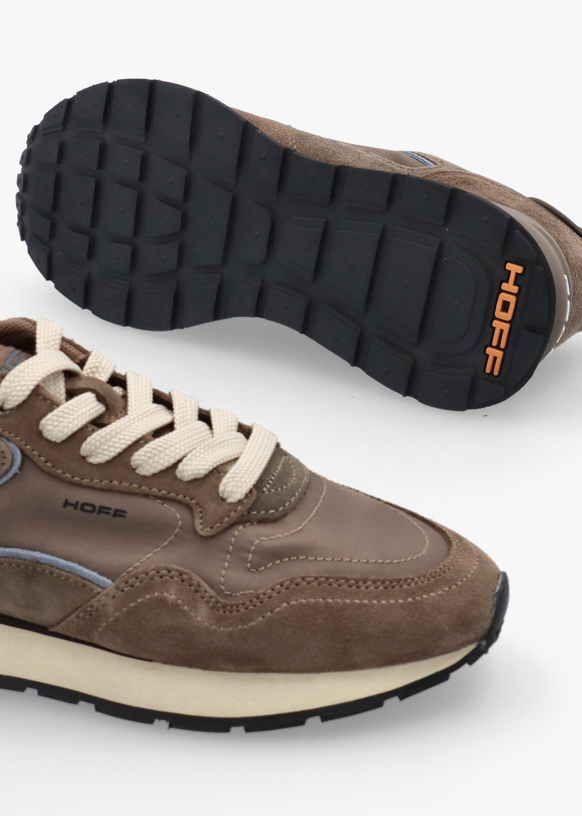 Women's City Taupe Suede Trainers