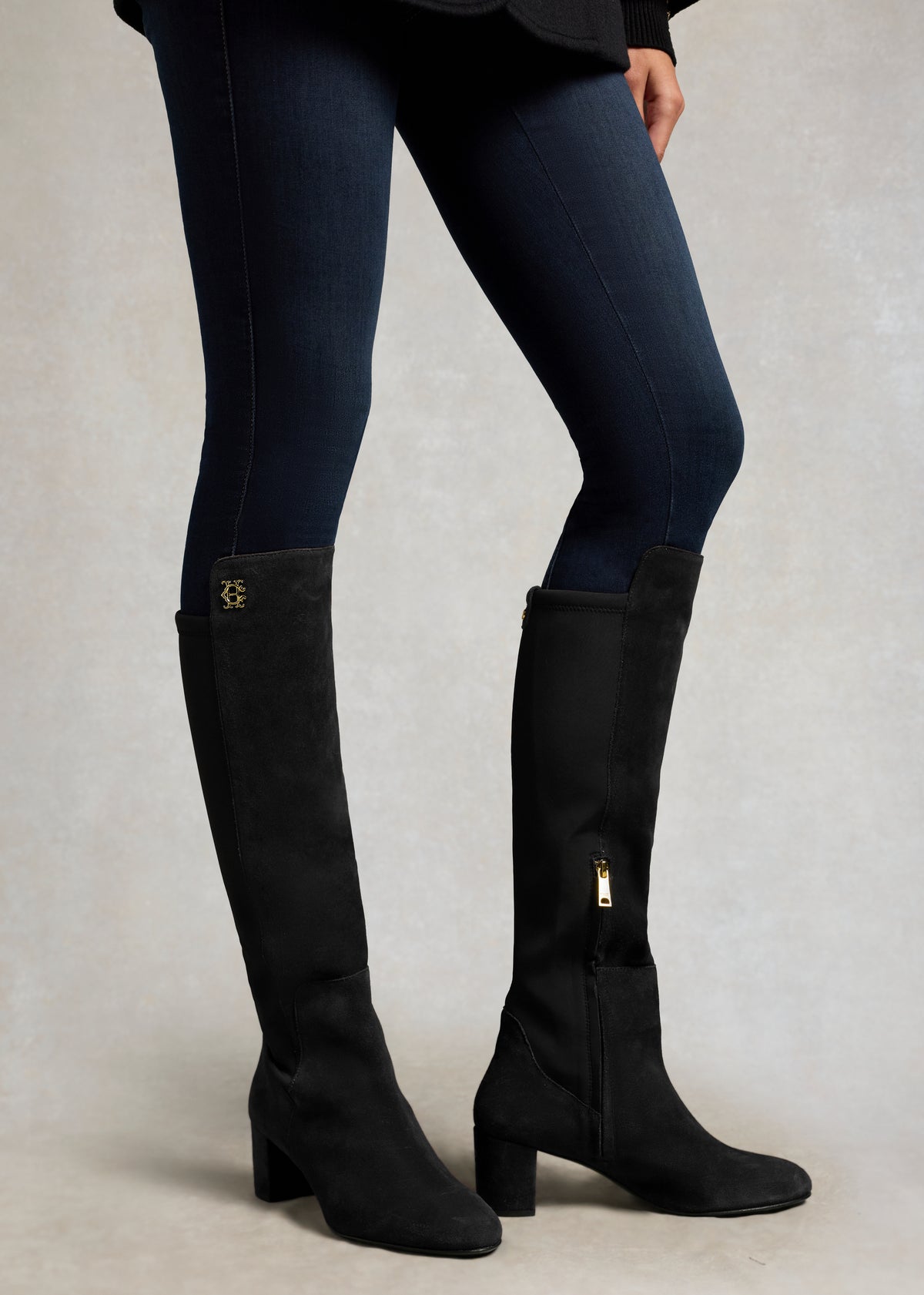 HOLLAND COOPER HC ALBANY MID HEEL BOOT