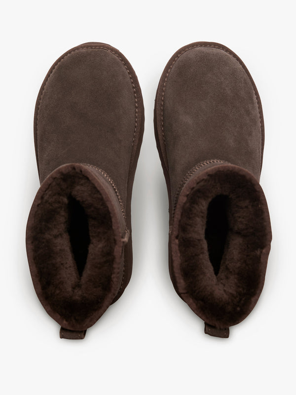 HOLLAND COOPER HC CLASSIC PLATFORM SHEARLING BOOT