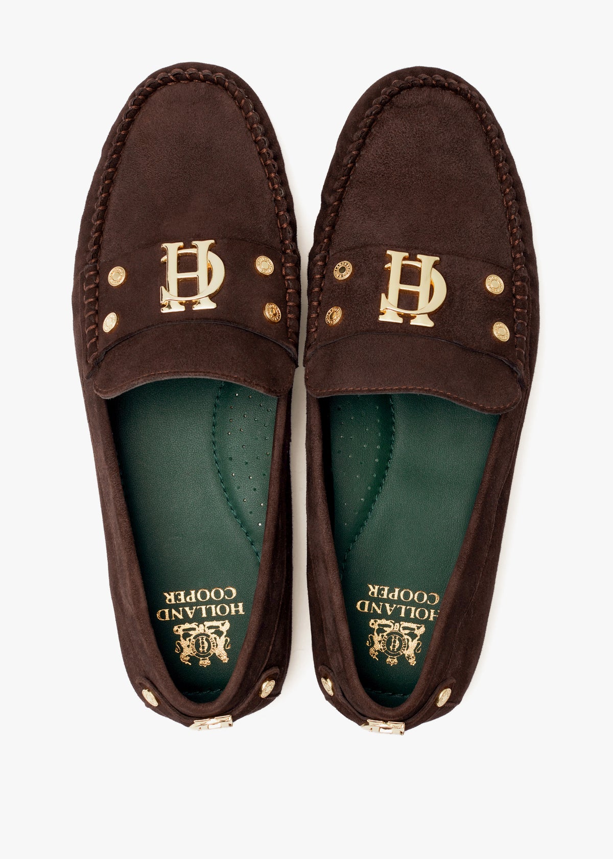 HC THE DRIVING LOAFER - Brown Suede