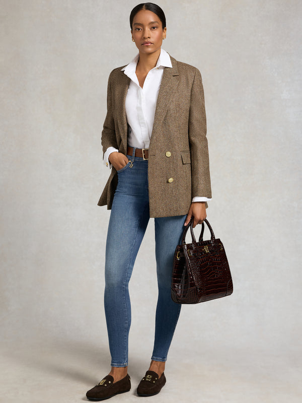 HC THE DRIVING LOAFER - Brown Suede