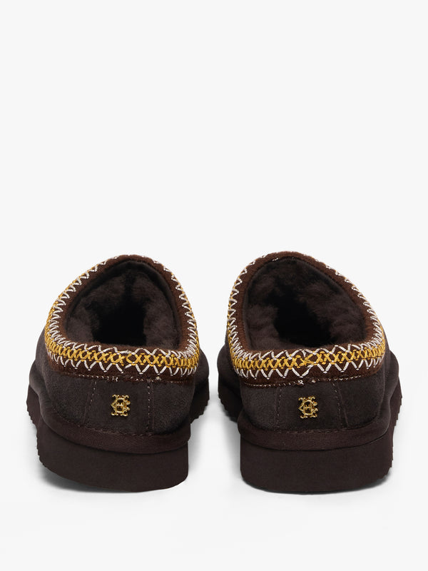 HOLLAND COOPER HC ULTRA LOW SHEARLING MULE 