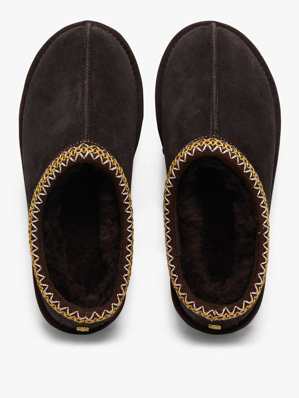 HOLLAND COOPER HC ULTRA LOW SHEARLING MULE 