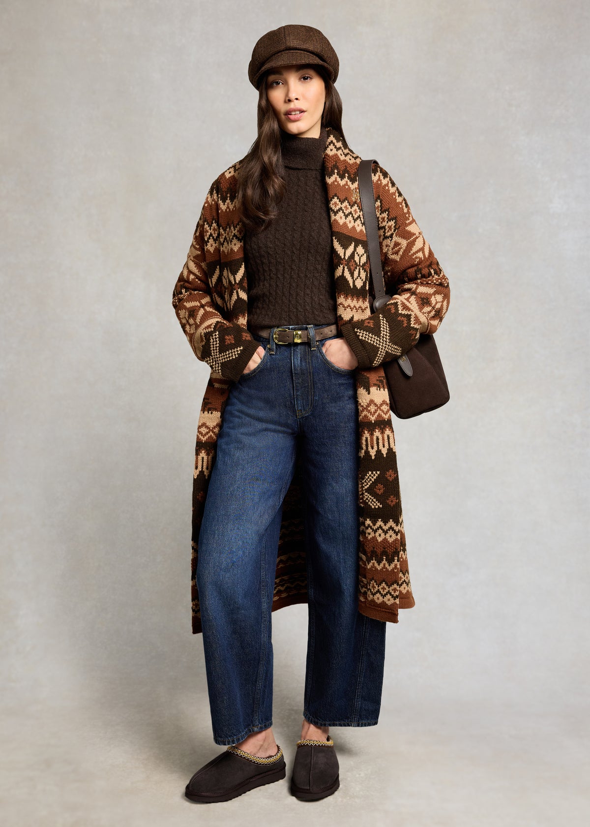 HOLLAND COOPER HC ULTRA LOW SHEARLING MULE 