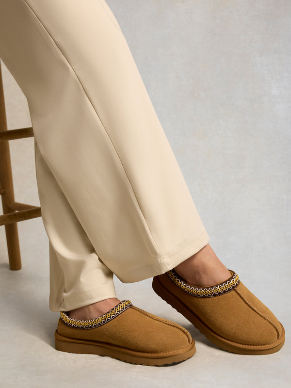 HOLLAND COOPER HC ULTRA LOW SHEARLING MULE
