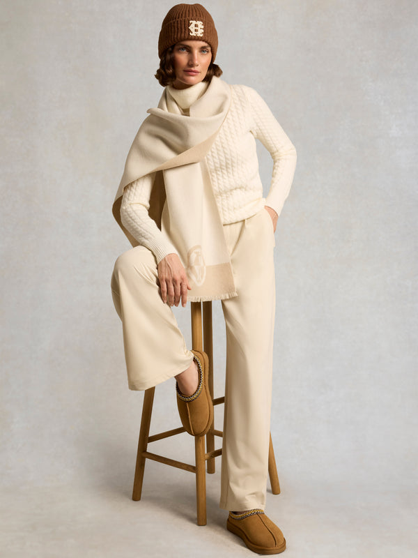 HOLLAND COOPER HC ULTRA LOW SHEARLING MULE