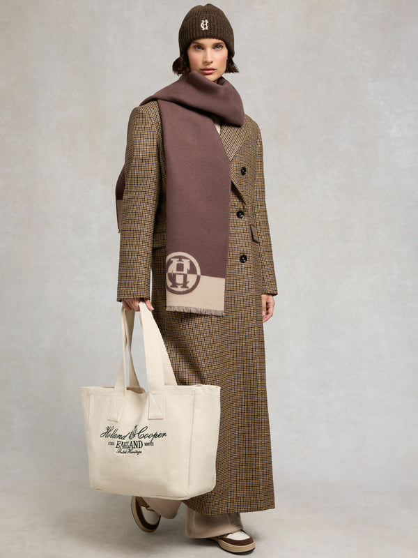 HOLLAND COOPER HC JACQUARD SCARF
