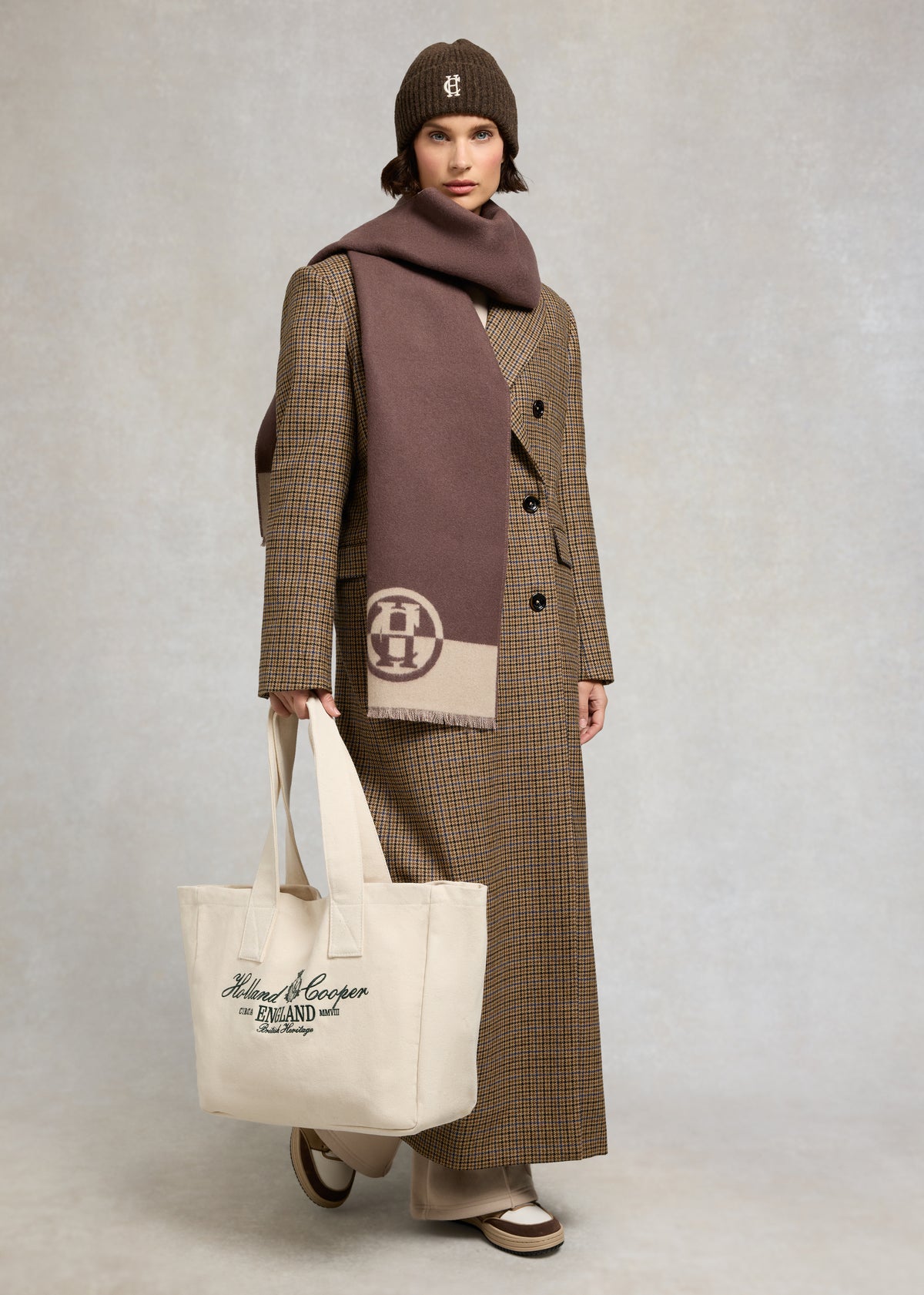 HOLLAND COOPER HC JACQUARD SCARF