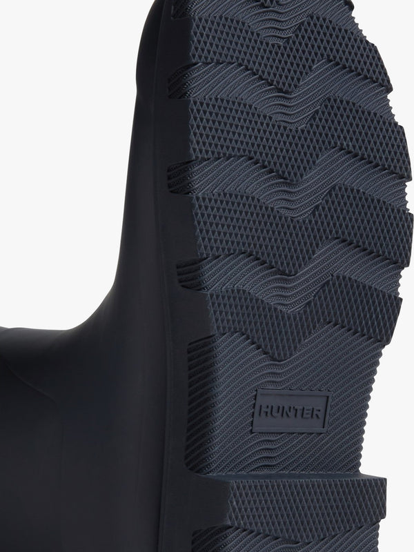 HUNTER Women's Downpour Navy Tall Wellington Boots