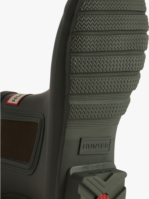 HUNTER Women's Original Dark Olive Chelsea Rain Boots