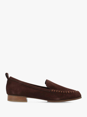 Robbie Warm Brown Suede Loafers