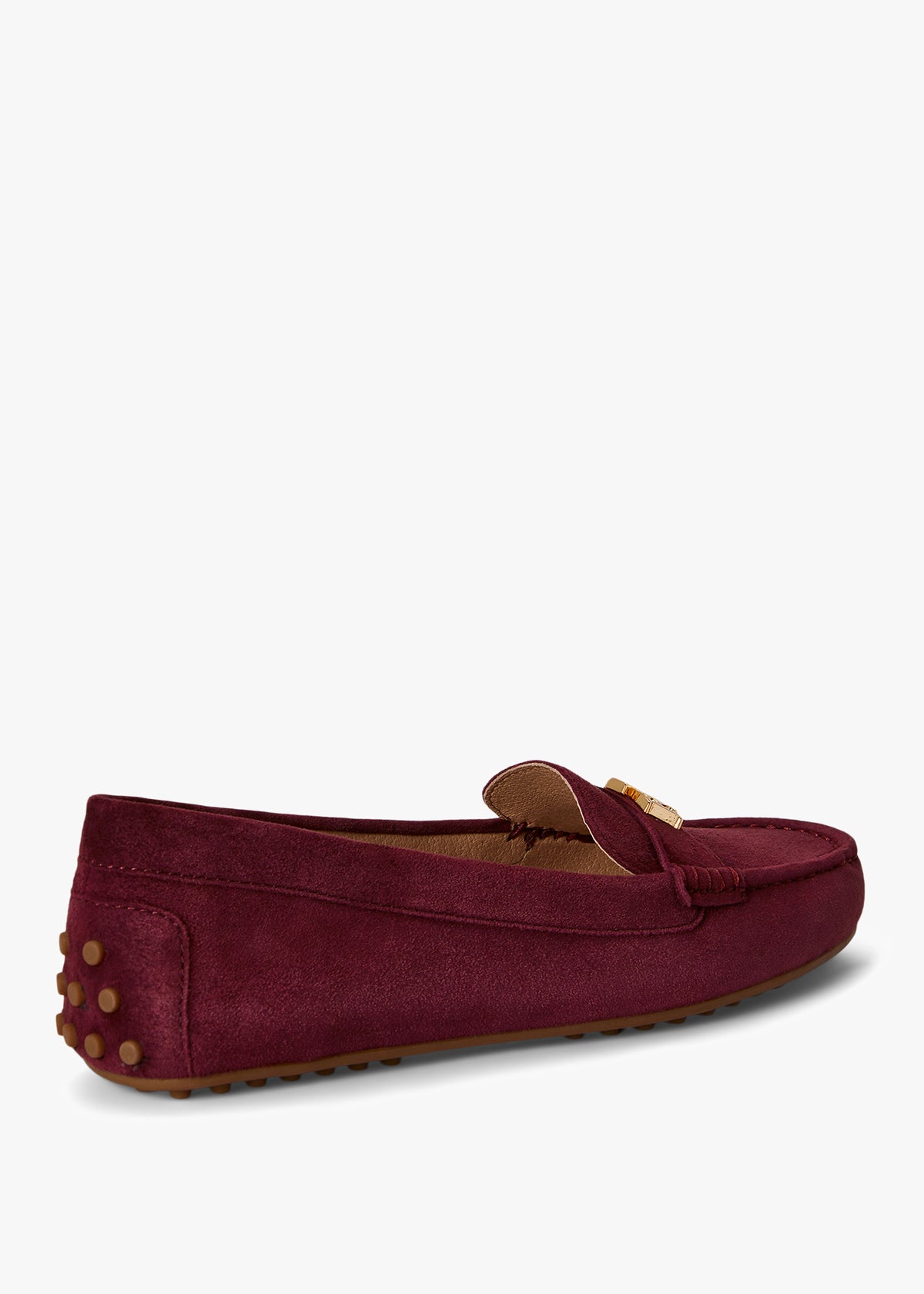 Barnsbury Burgundy Suede Loafers