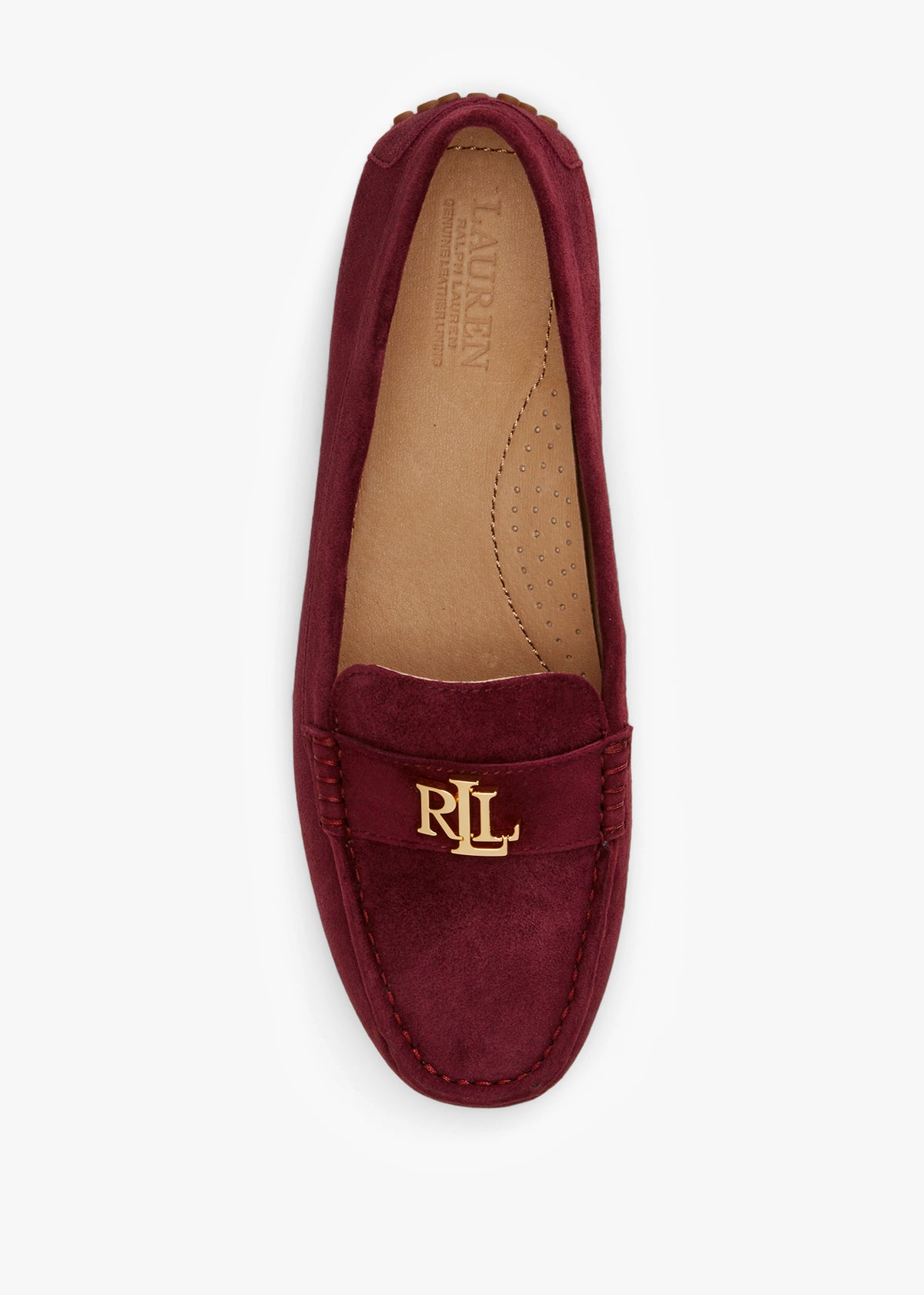 Barnsbury Burgundy Suede Loafers