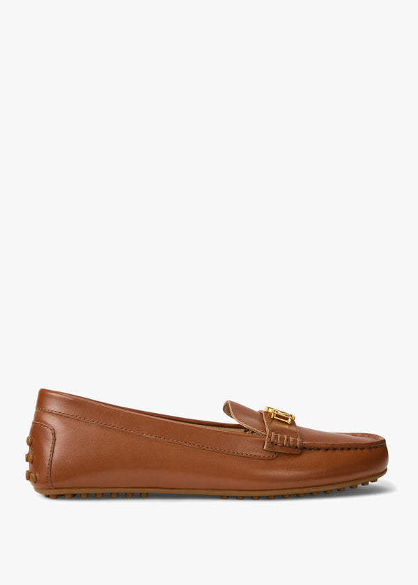 Barnsbury Lauren Tan Leather Loafers