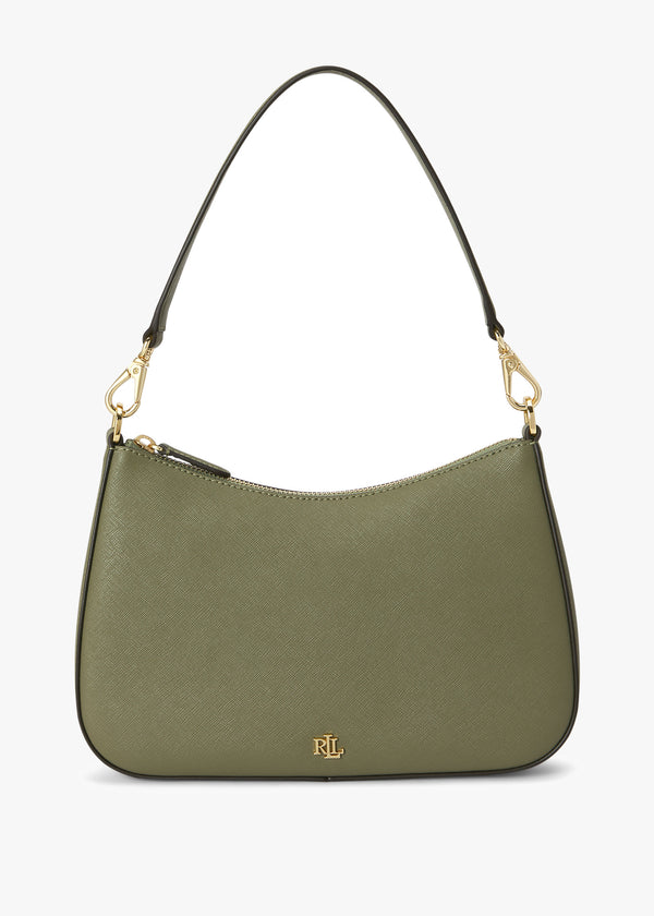 Danni 26 Green Leather Shoulder Bag