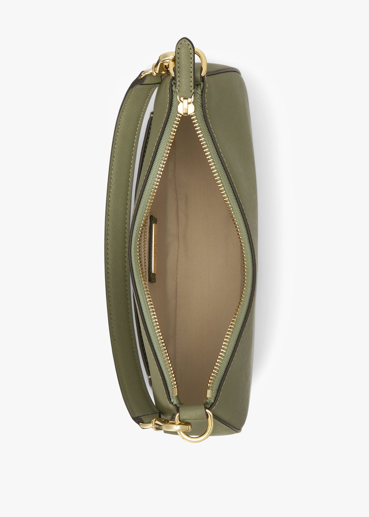 Danni 26 Green Leather Shoulder Bag