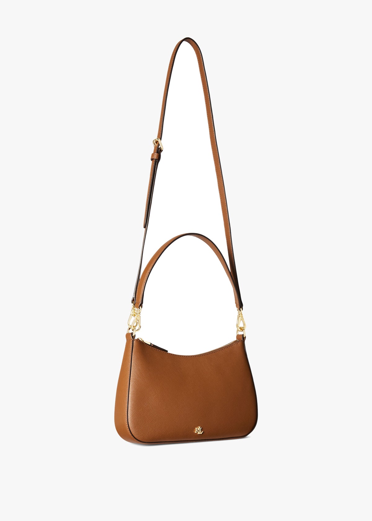 Danni 26 Lauren Tan Leather Shoulder Bag