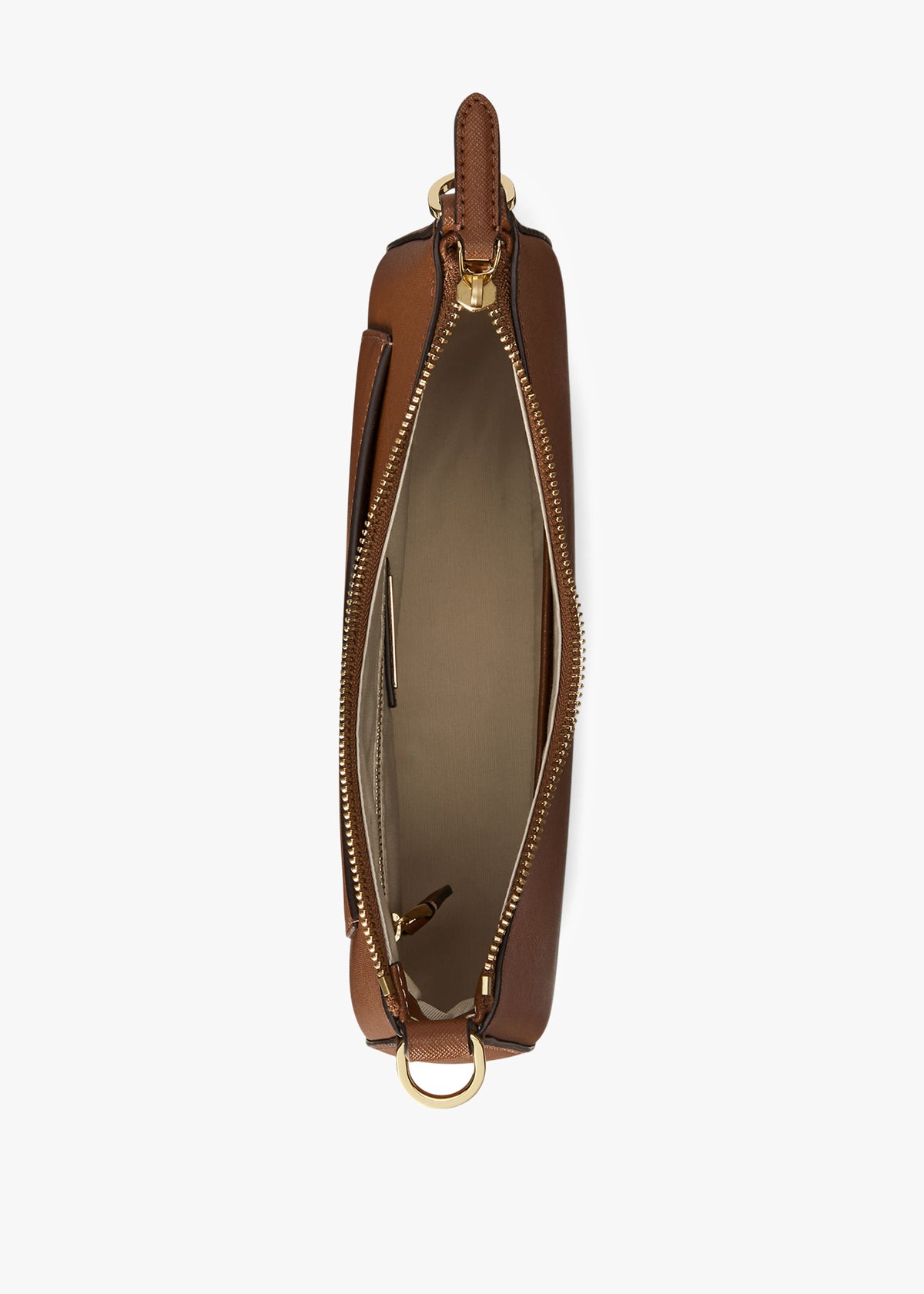 Danni 26 Lauren Tan Leather Shoulder Bag
