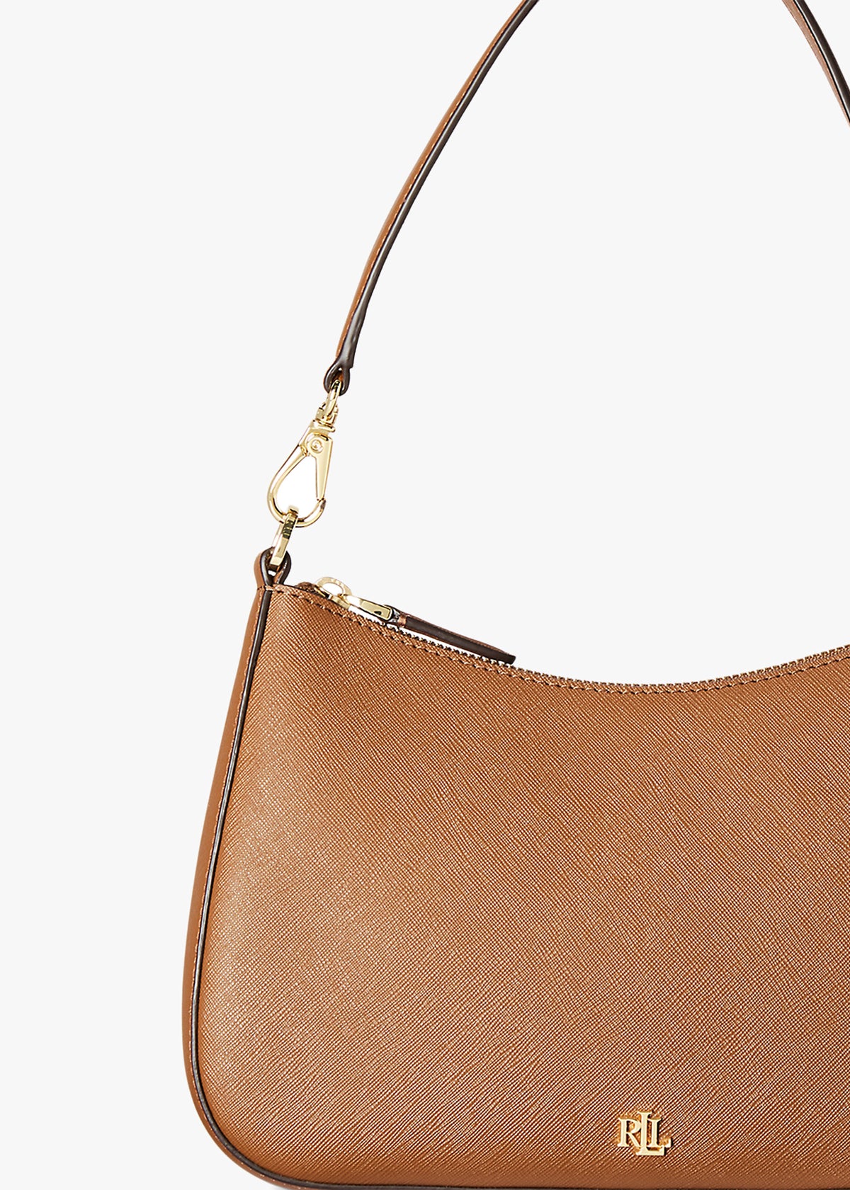 Danni 26 Lauren Tan Leather Shoulder Bag