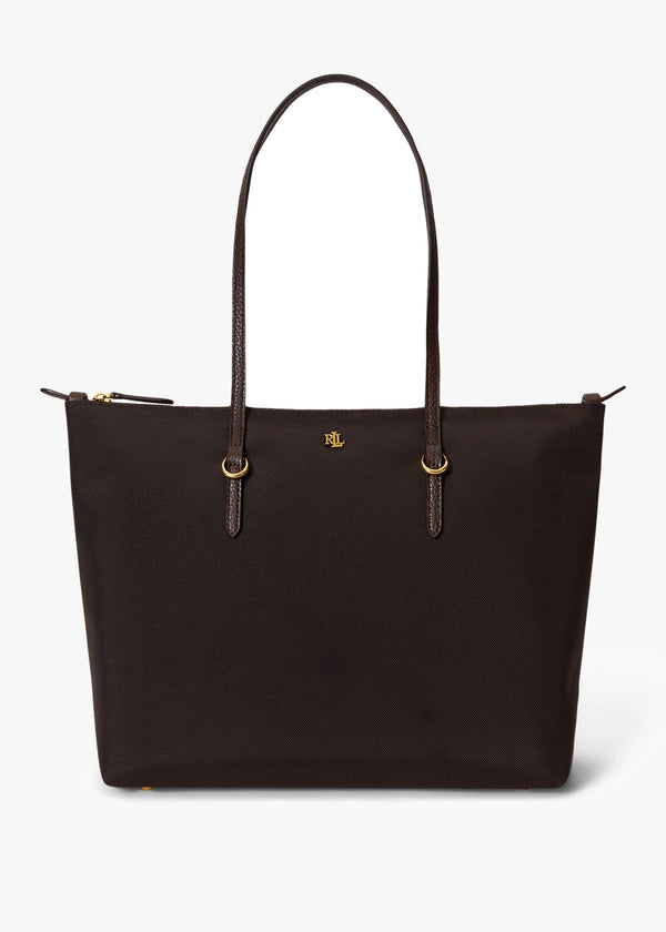 Medium Keaton 26 Brown Nylon Tote Bag