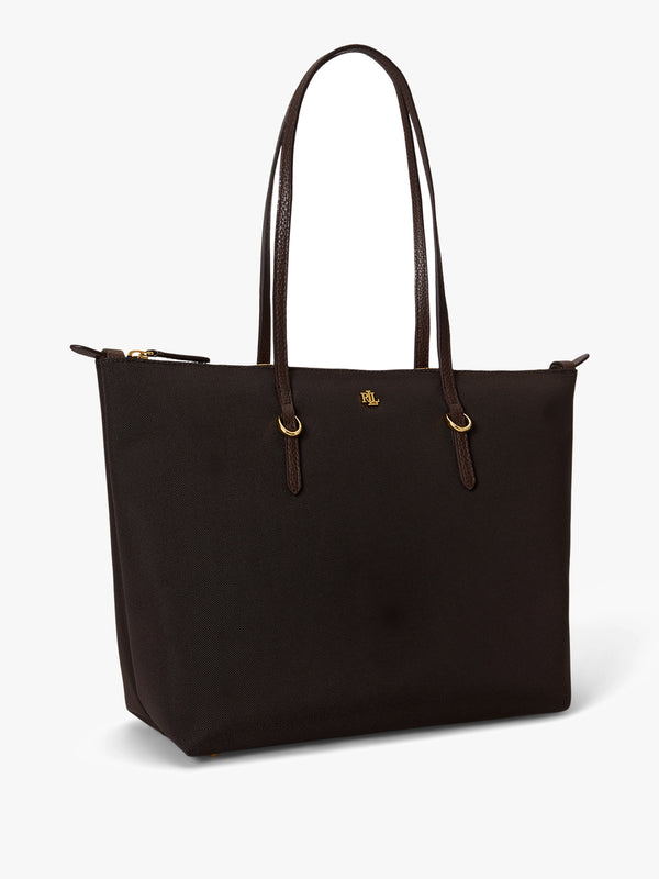 Medium Keaton 26 Brown Nylon Tote Bag