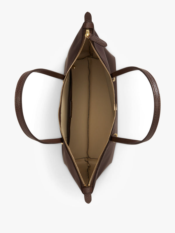 Medium Keaton 26 Brown Nylon Tote Bag