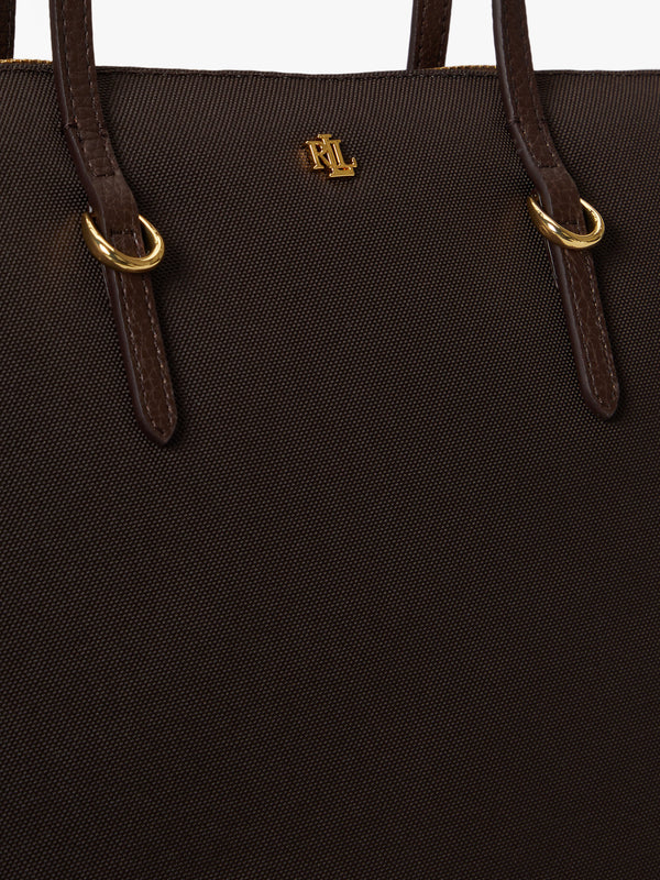Medium Keaton 26 Brown Nylon Tote Bag