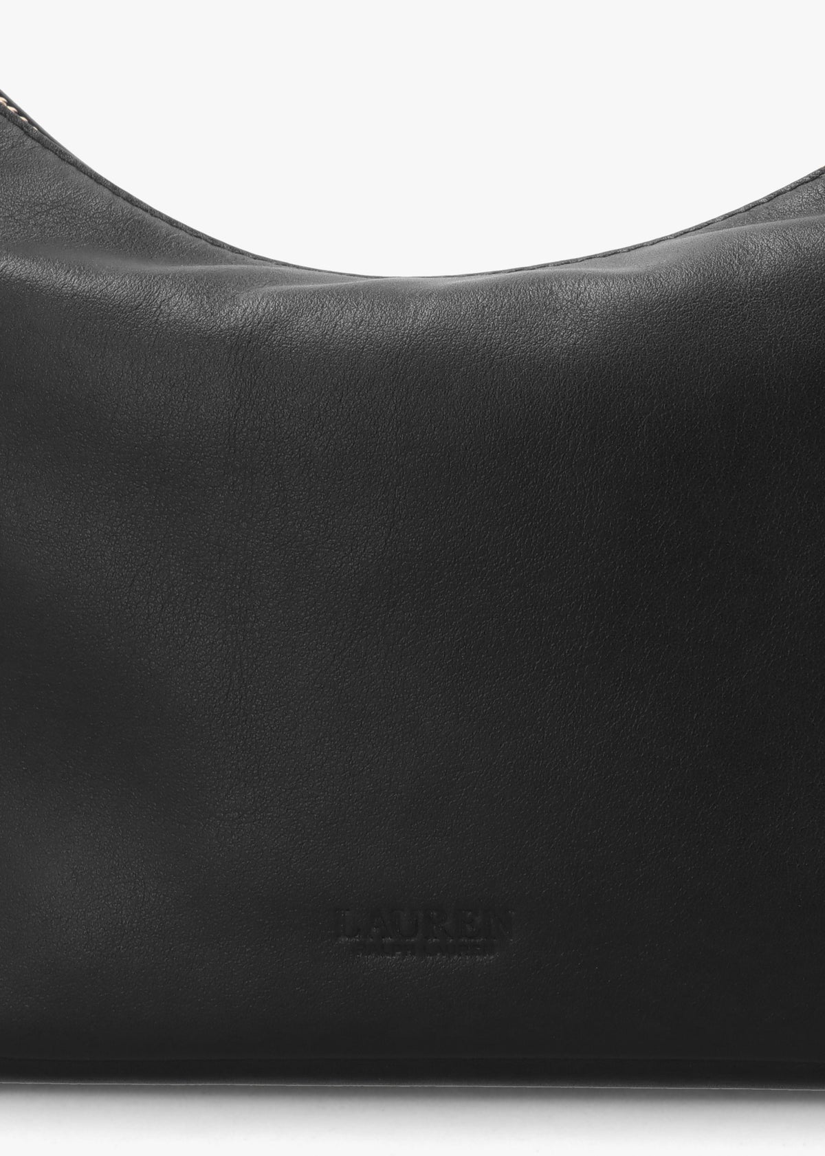 Blaike Small Black Leather Shoulder Bag