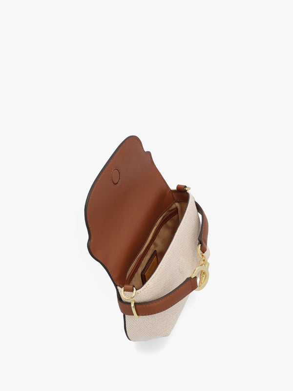 Small Blaike Natural Lauren Tan Cross-Body Bag