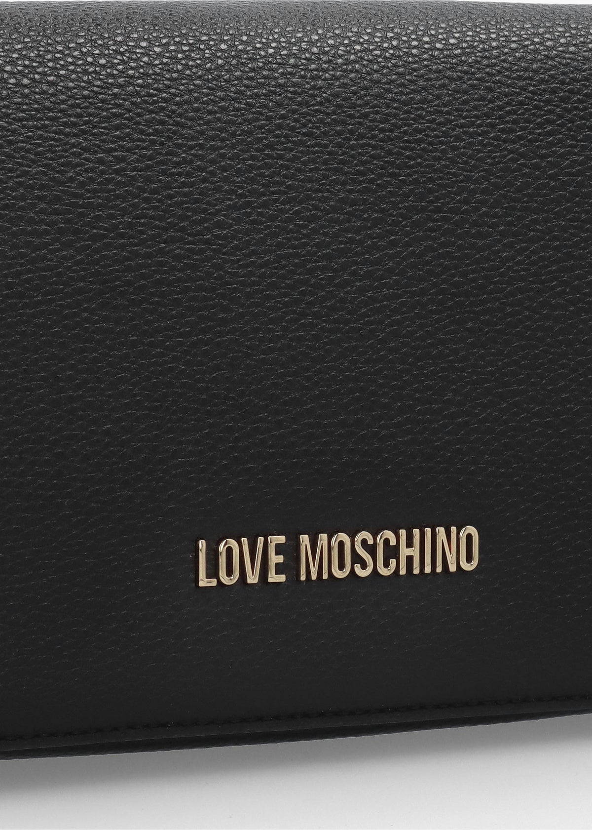 Black Flapover Shoulder Bag