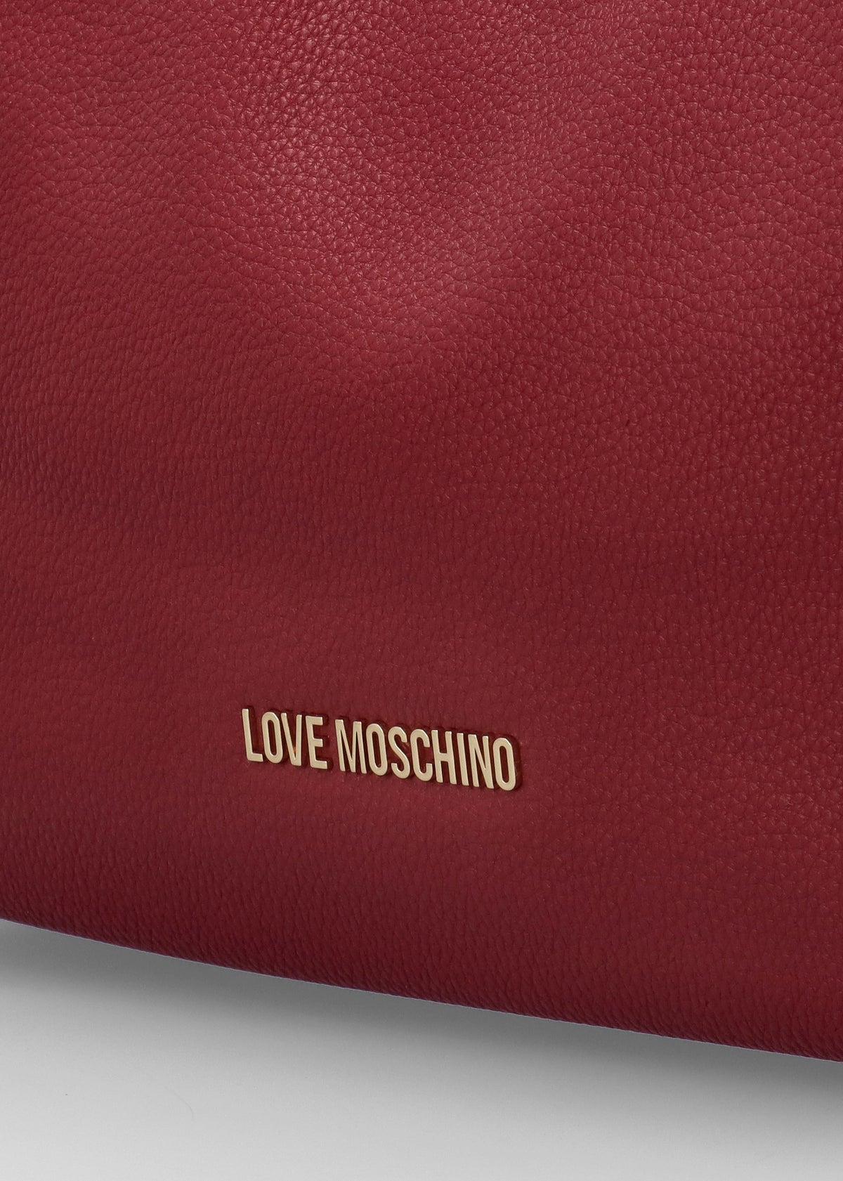 Burgundy Shoulder Shopper Bag