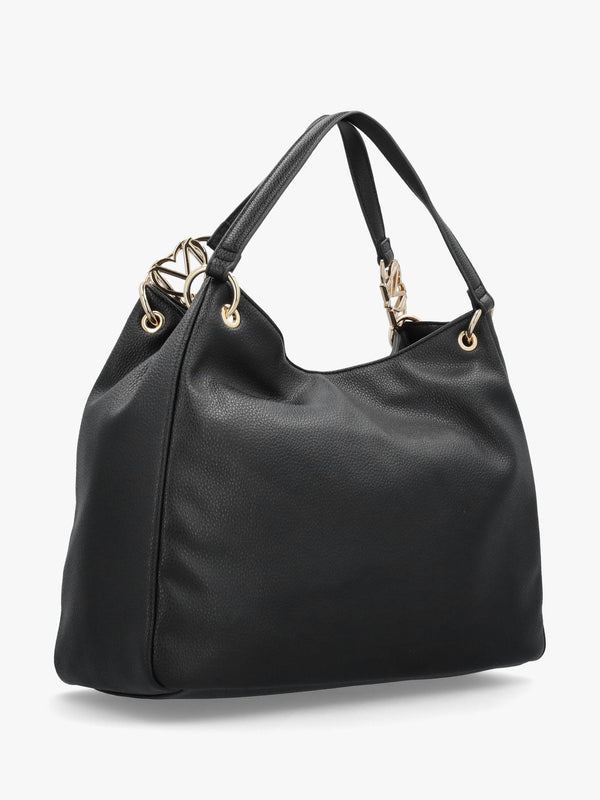 Black Shoulder Shopper Bag