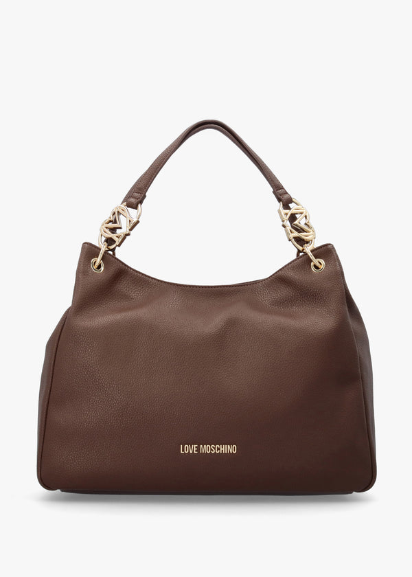 Brown Shoulder Shopper Bag