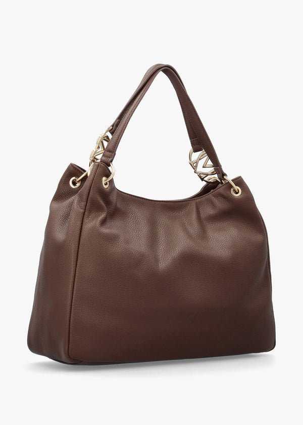 Brown Shoulder Shopper Bag