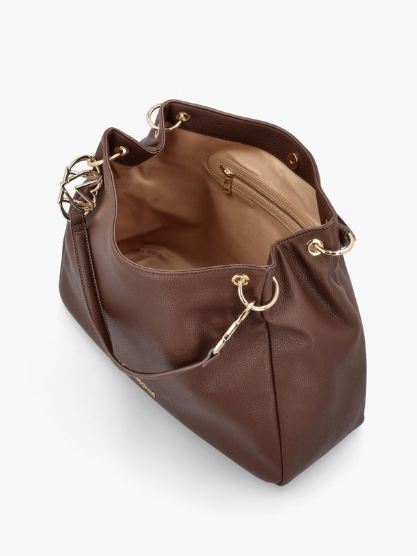 Brown Shoulder Shopper Bag