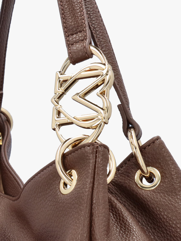 Brown Shoulder Shopper Bag