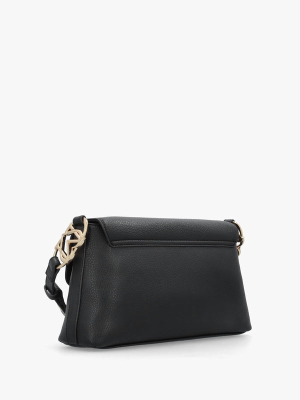 Love Moschino Black Pebbled Shoulder Bag