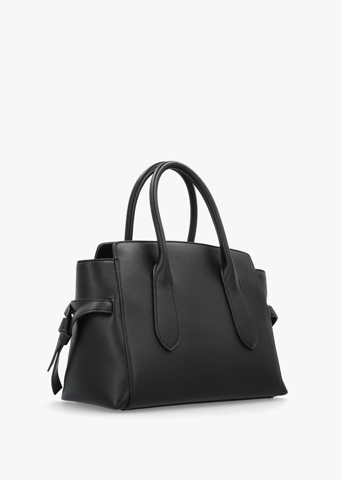Love Moschino Black Heart Logo Charm Day Bag