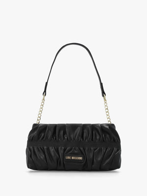 Love Moschino Black Cinched Shoulder Bag