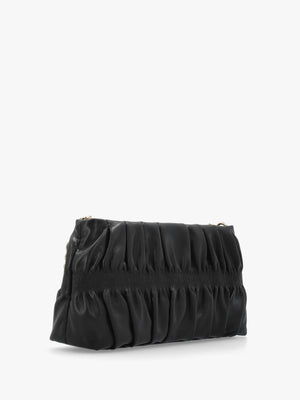 Love Moschino Black Cinched Shoulder Bag