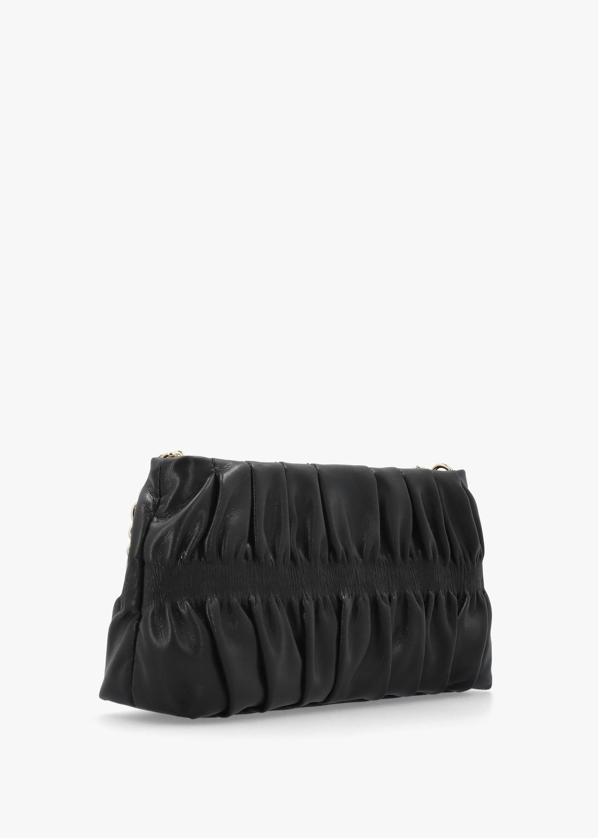 Love Moschino Black Cinched Shoulder Bag