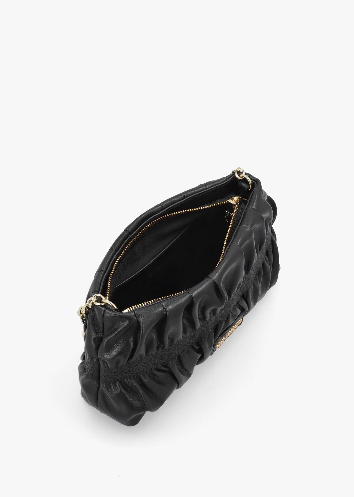Love Moschino Black Cinched Shoulder Bag
