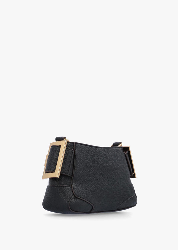 Love Moschino Black Buckle Shoulder Bag
