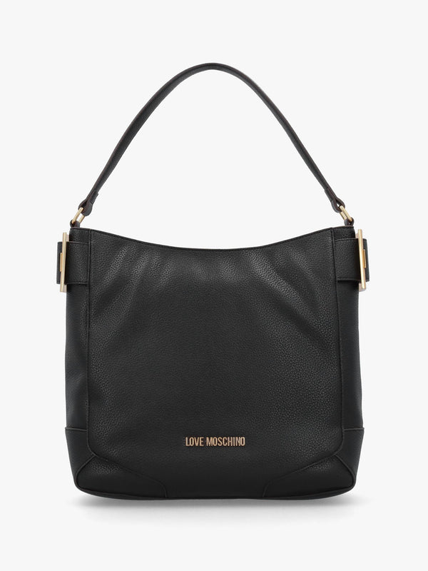 Love Moschino Black Bucket Shopper Bag